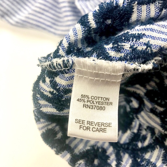 EST. 1946 Striped, Floral Halter Top, Size S - Picture 7 of 8